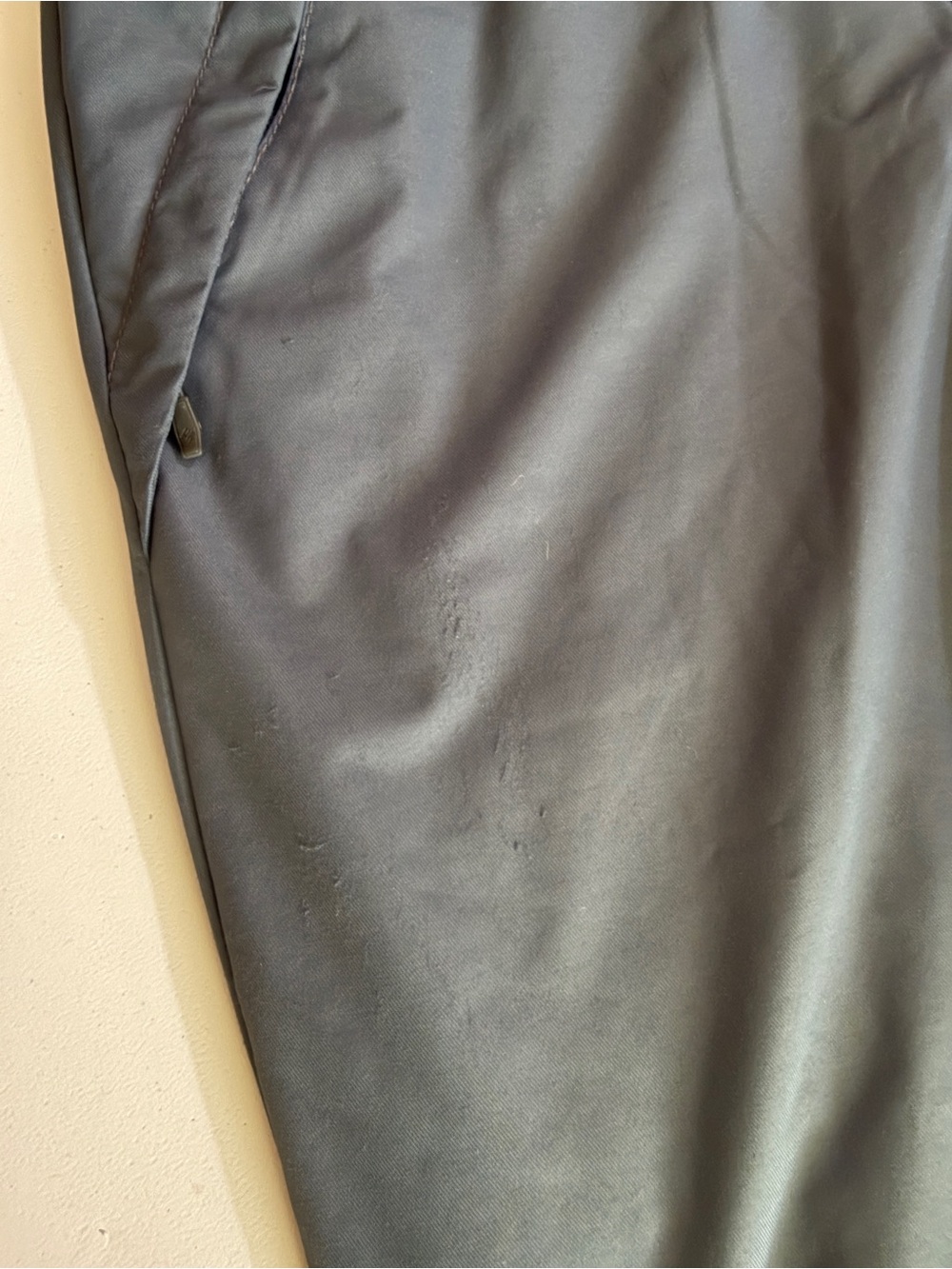Columbia Omni-Heat Men's Gray /blue Outdoor Shell Pants - Waterproof Performance - Picture 6 of 10